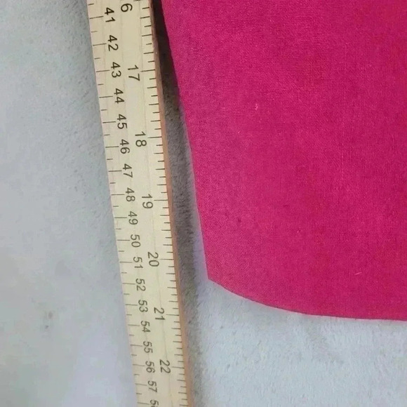 Drapers and Damons Women’s Silk Pink Shorts Elastic Waist 9" Inseam Sz Lg - Picture 5 of 6